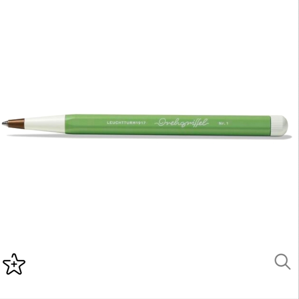 ❤️BUY 10 GET 5 FREE  Drehgriffel Nr. 1 Sage Ballpoint pen, Retail $27.50